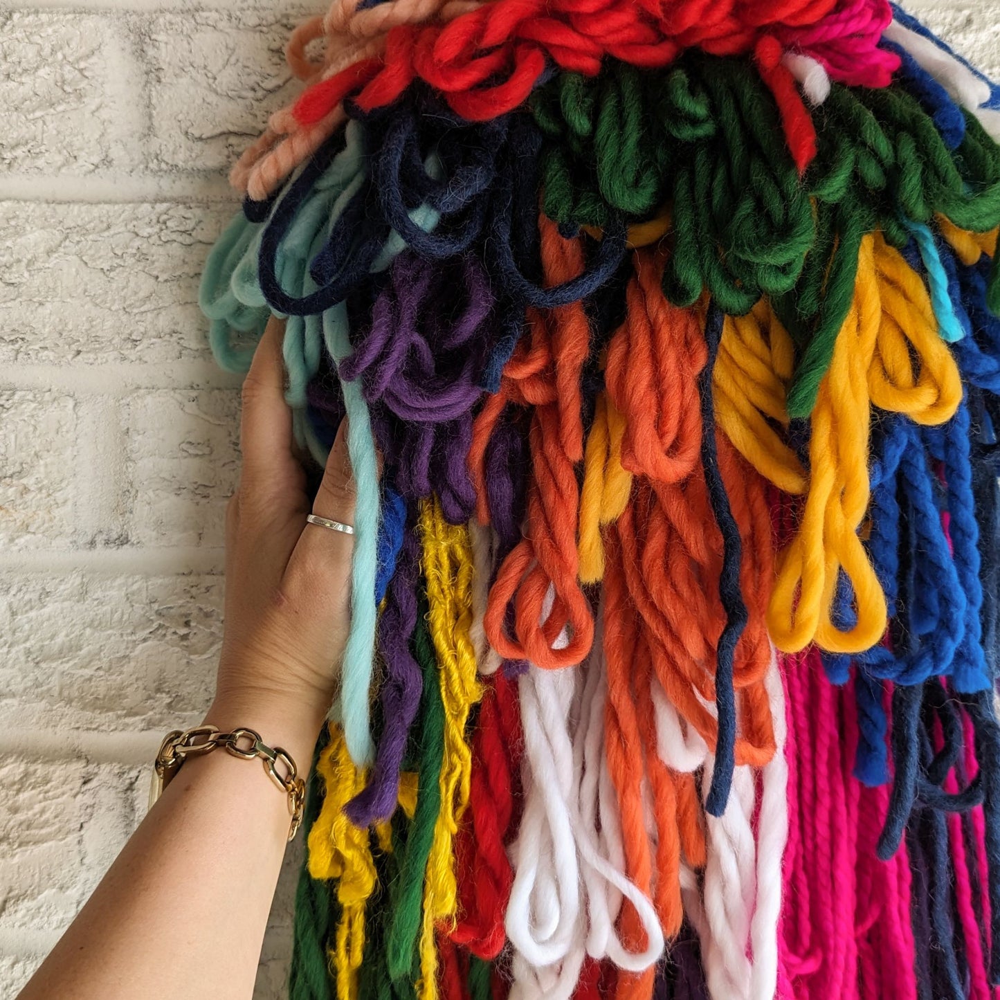 Beautiful Disaster - Woven Wall Hanging
