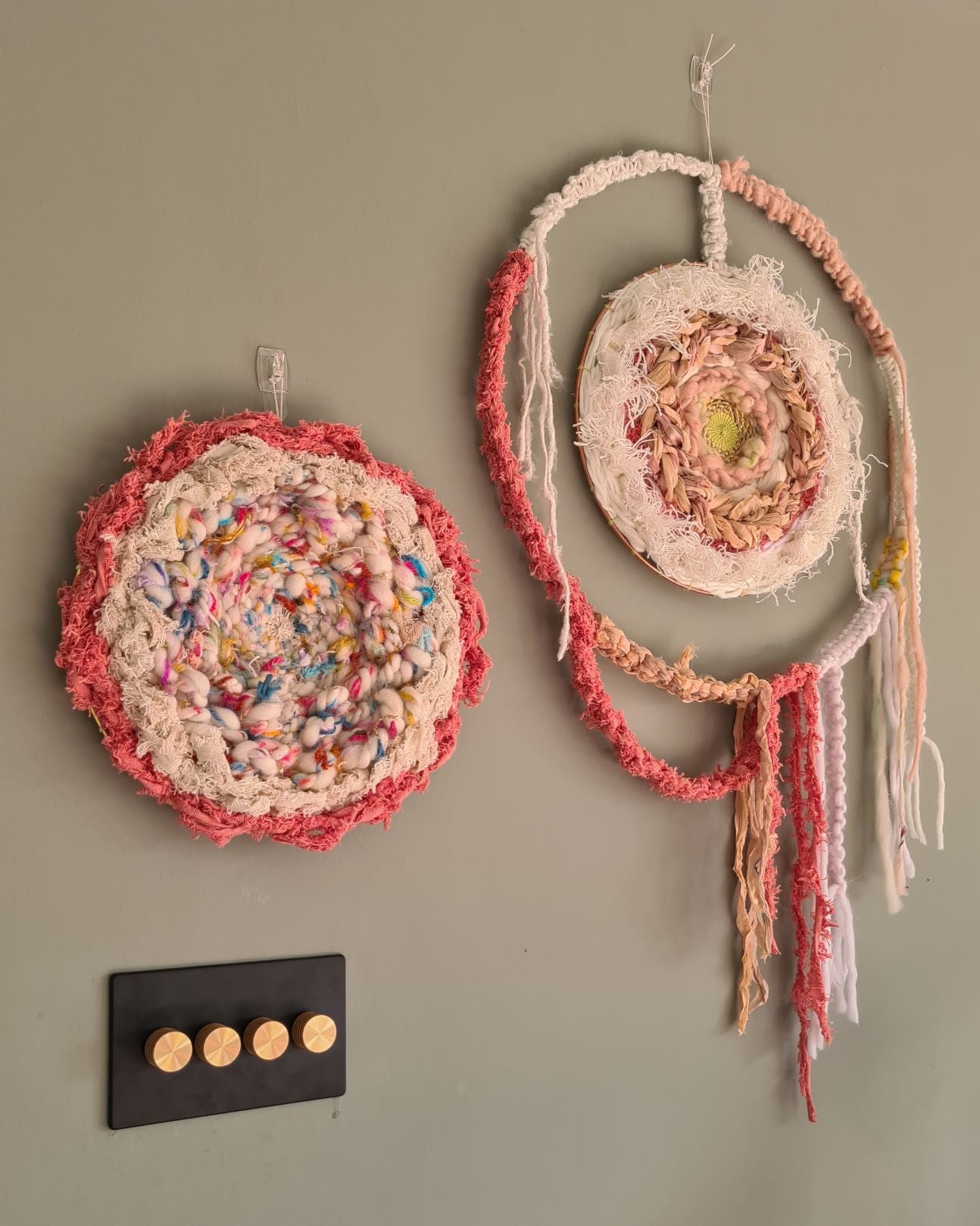 Circular Weave #1 Woven Wall Hanging