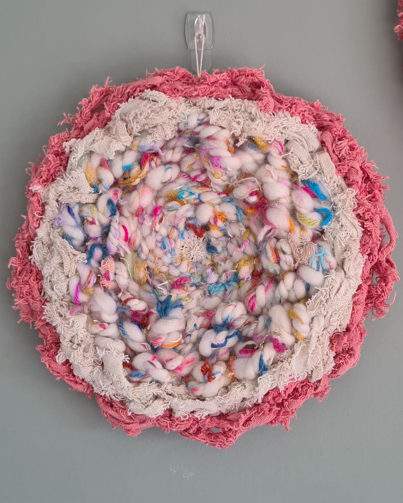 Circular Weave #1 Woven Wall Hanging